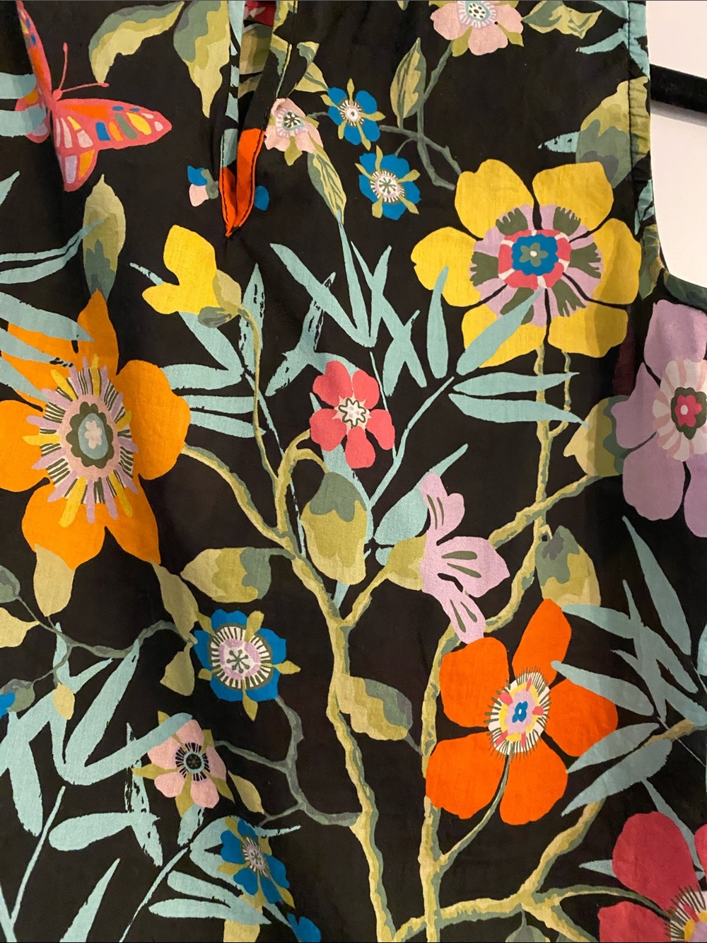 J. Crew Liberty Print Sleeveless Floral Top - Picture 4 of 6